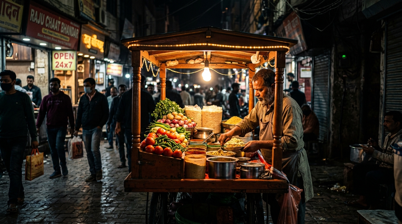 Indian Street Vendor