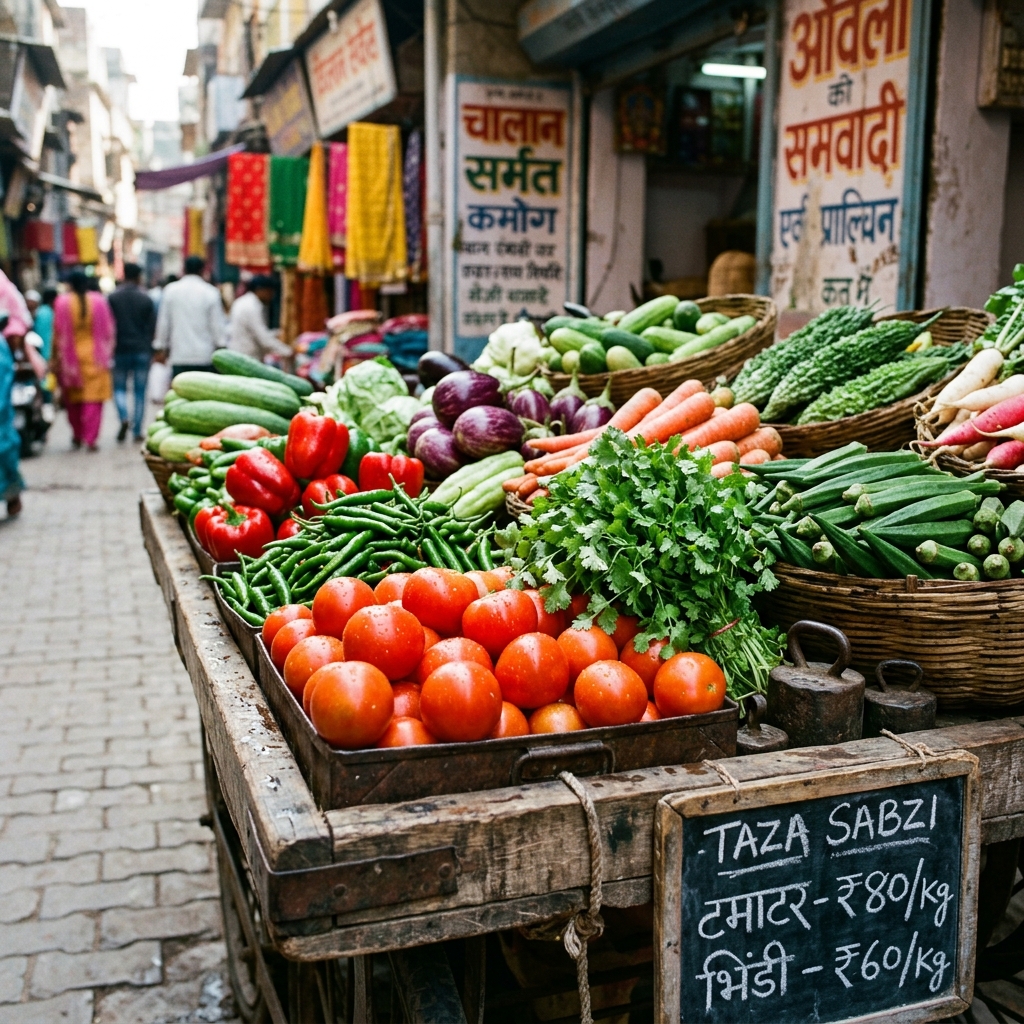 Fresh vegetables